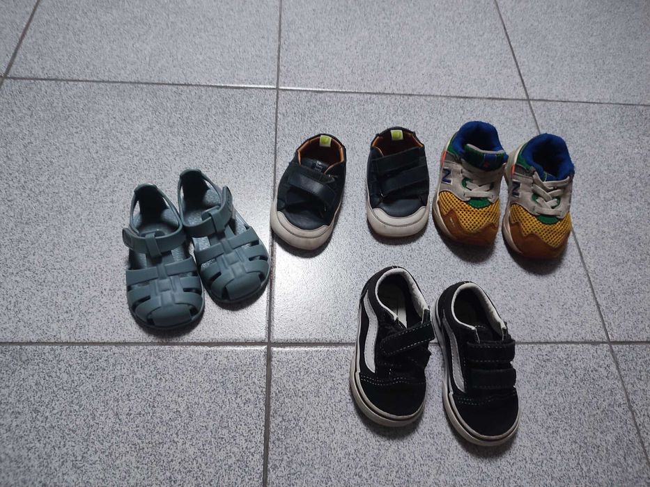 Calçado para menino de varias marcas