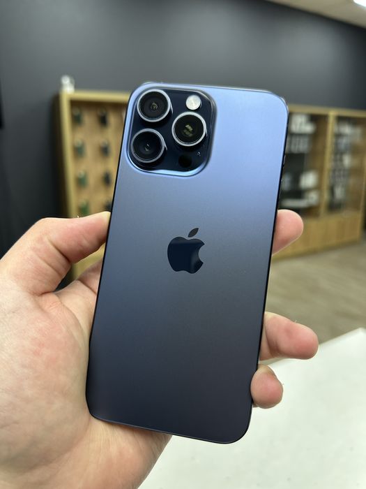 iPhone 15 Pro Max 256gb Blue Titanium Neverlock в Чудовому стані!