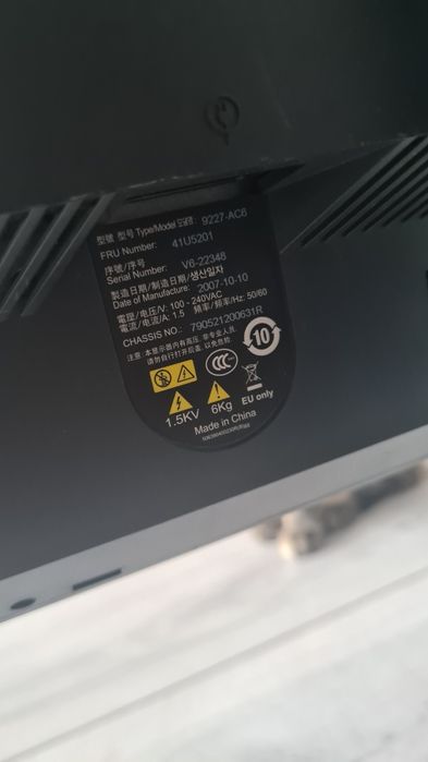 Monitor lenovo thinkvision