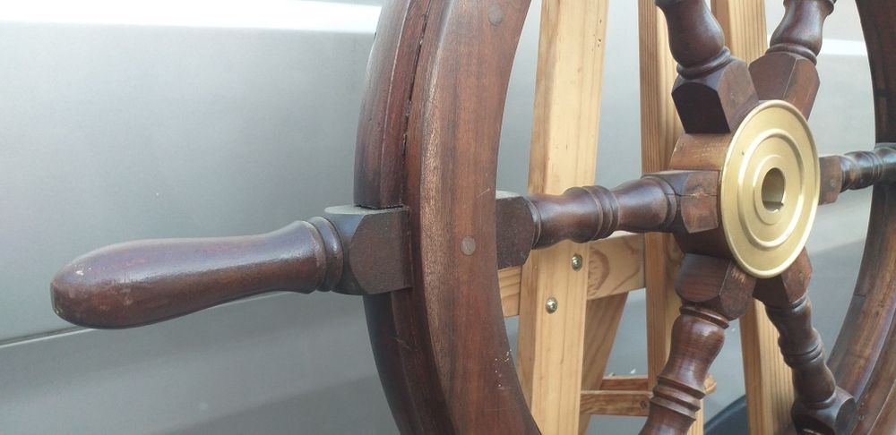 Roda de Leme de Barco