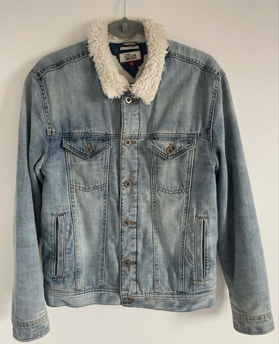 Blusao da Tommy Hilfiger de ganga com pelo interior tamanho S
