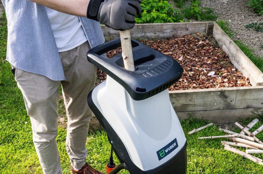 СКИДКА‼️Электрический измельчитель садовый Шредер для веток