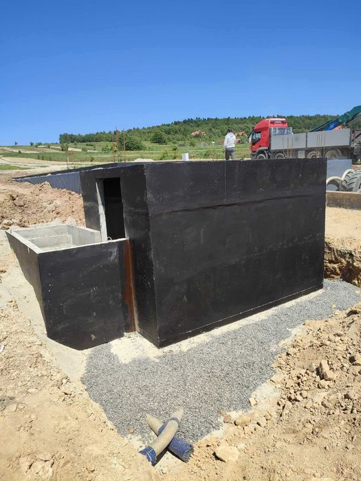 Piwnica ogrodowa betonowa z płaskim stropem