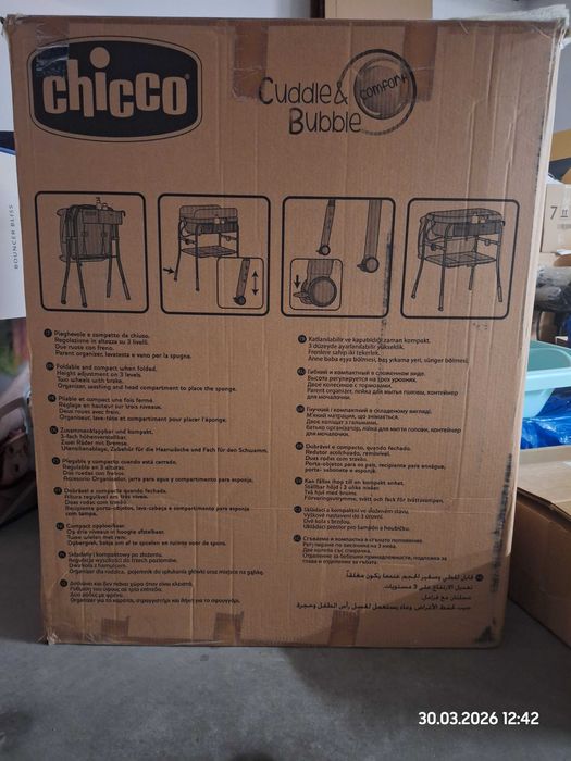 Wanienka Chicco składana Cuddle Bubble