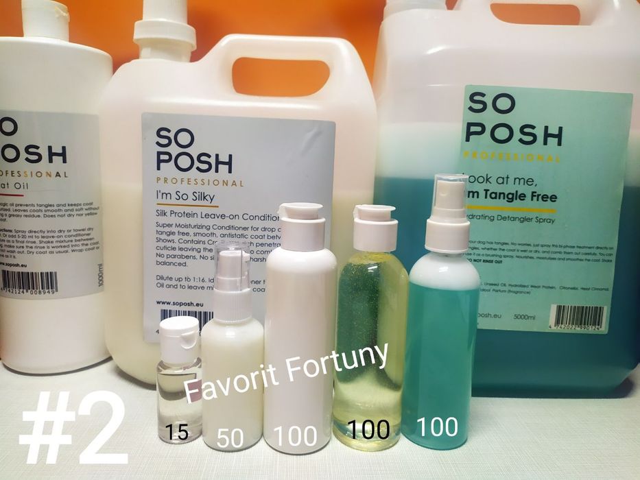 Набори концентрати ! " So Posh "Бальзам, Шампунь 1:10