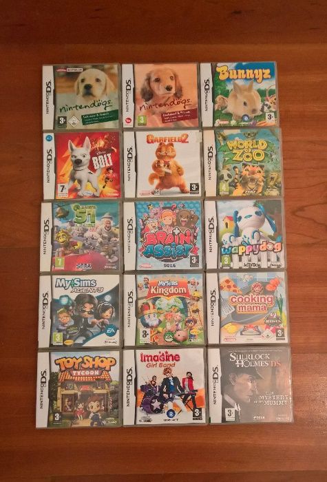 Caixas de jogos completas