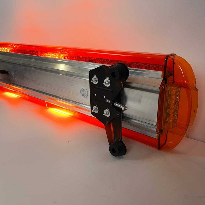 Проблисковий маячок мигалка 118 см на дах LED, 12/24v жовтий