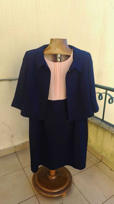 Vestido e casaquinha