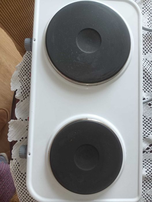 Fogão elétrico antigo sem uso – funcional