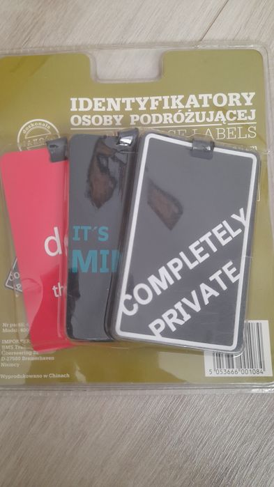 Zawieszki do bagaża