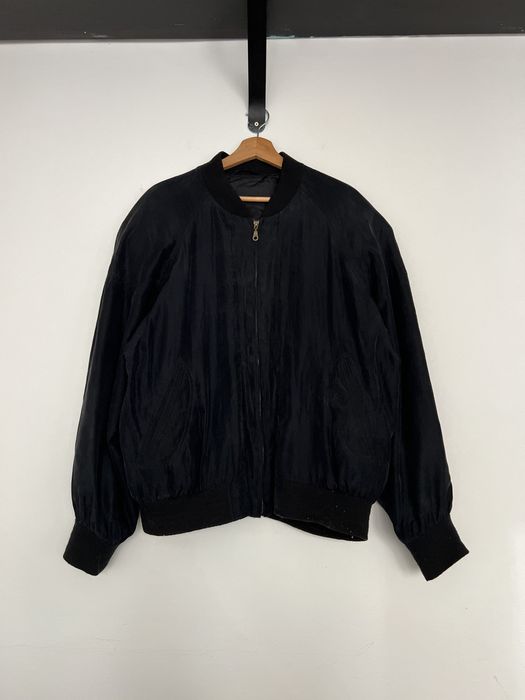 Kirtka bomberka vintage jedwab