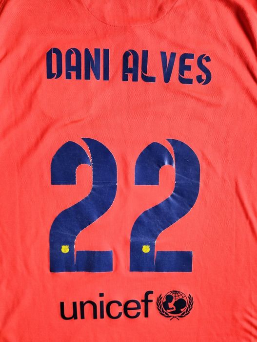 FC Barcelona 2014-15 Nike away shirt - Dani Alves - S
