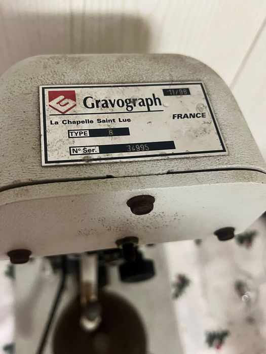 Máquina gravar alianças e aneis