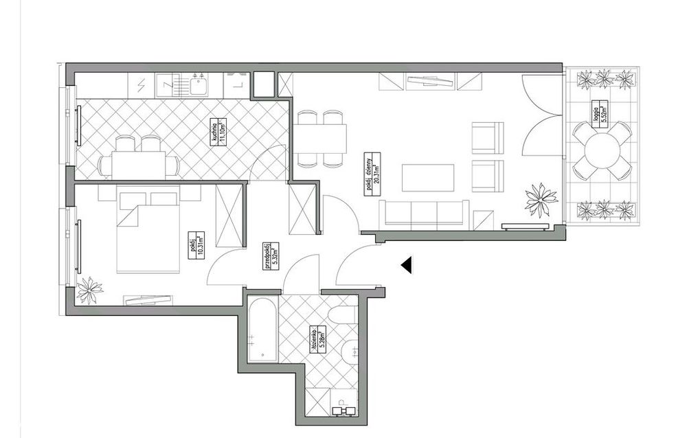 Avia| 52m2 | 2 pokoje| 7 piętro|do wprowadzenia!0%