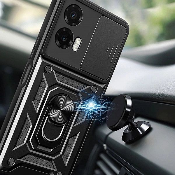 Etui Tech-Protect CamShield Pro na Motorola Moto G35/5G - czarne