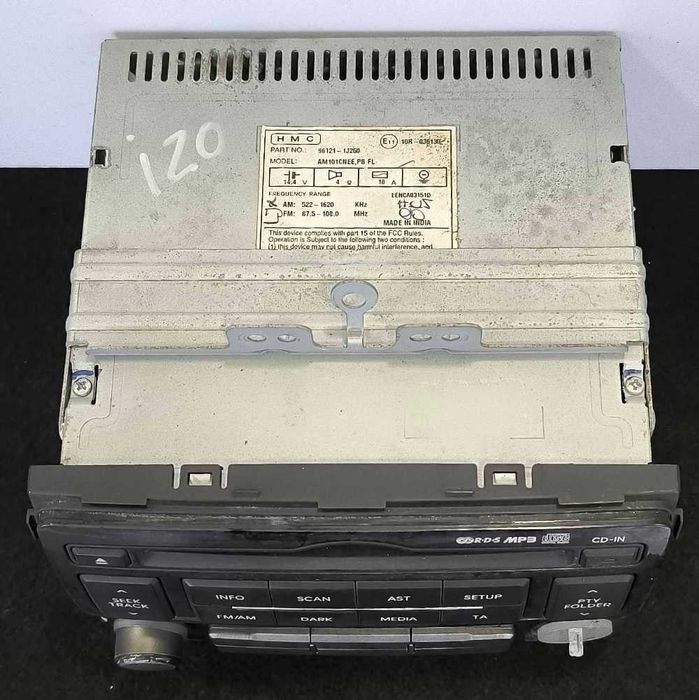 Rádio / Auto Rádio 96121-1J250 - HYUNDAI i20 I