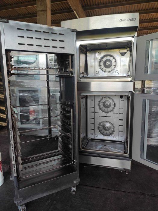 Комплект Піч конвекційна Wiesheu Euromat B8 E2 IS 600 +B4 E2 is600