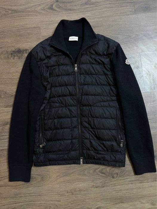 Moncler Tricot Wool Cardigan Black. Розмір: S.