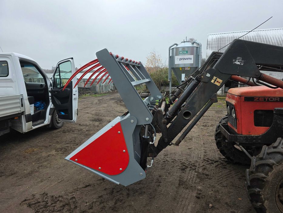 Łyżko krokodyl 2m do tura mocowanie euro sms merlo jcb mailleux
