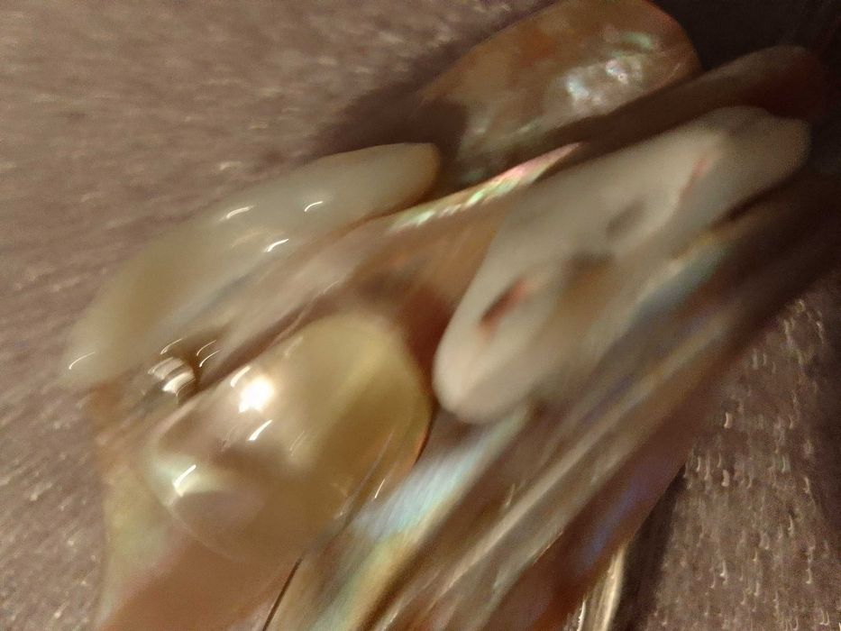 broszka  kolorze srebra z kamieniami //nowa//