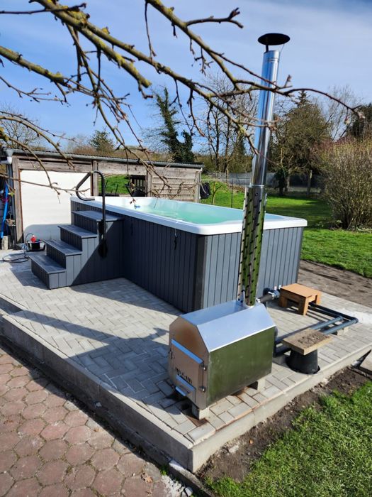 SWIM SPA Basen KONGO jacuzzi pływalnia przeciwprąd EUROLINE