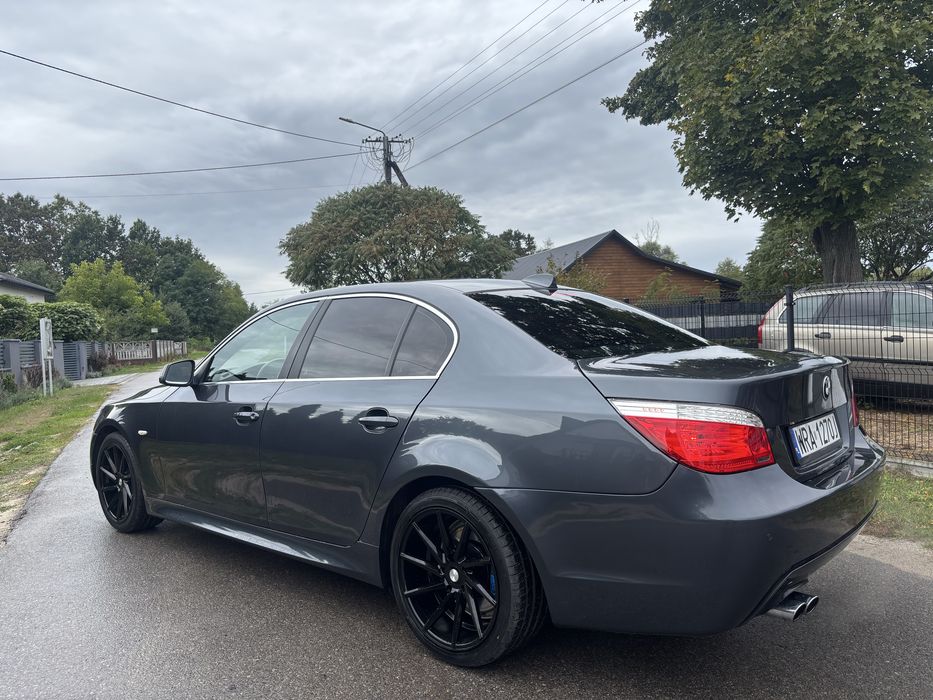 BMW E60 lift M-Pakiet 2.5 Benzyna 190 KM Automat | Vossen | Nowe opony