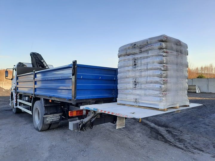 Pellet pelet Olczyk 2450/t Bedzin Transport HDS Winda