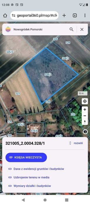 Działka rolna 1.2ha