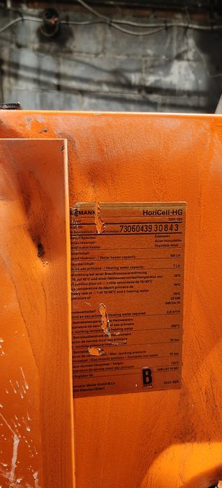 Bojler Viessmann 160 l nierdzewka