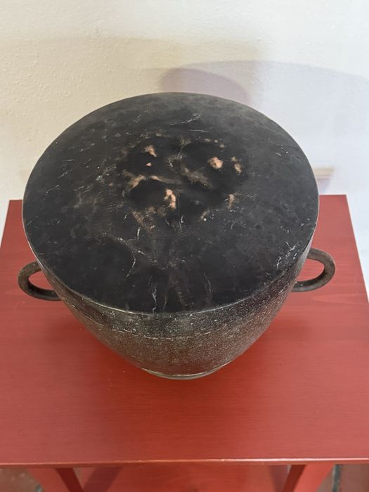 Tacho em cobre antigo – origem árabe (Argélia)