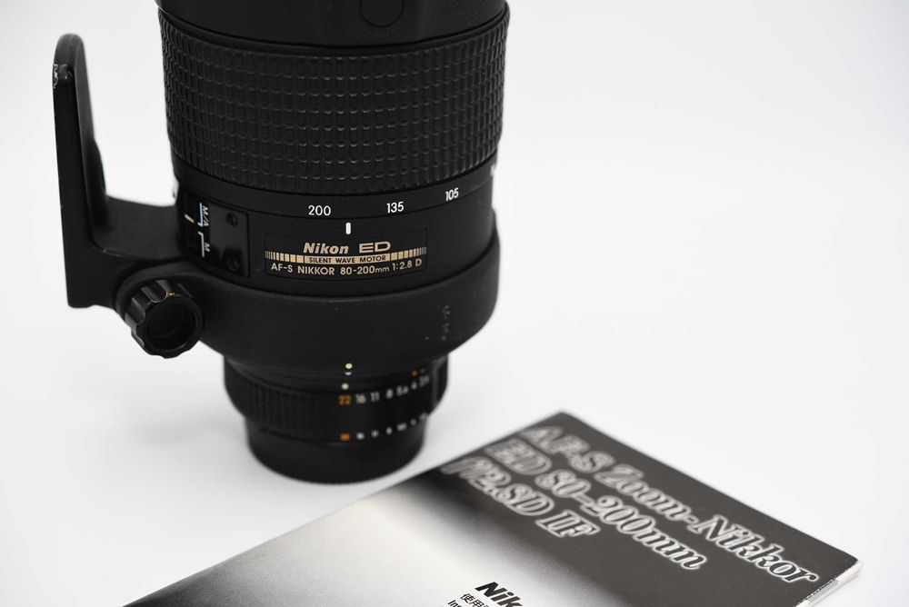 Nikon AF-S 80-200mm 2,8D IF - SWM jak Nikon 70-200mm