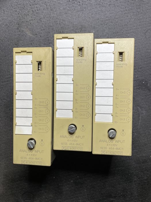 Siemens S5 modulos de entradas analogicas