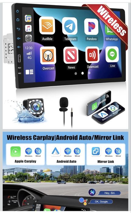 Radio Camechao A3018jg z kamerą cofania