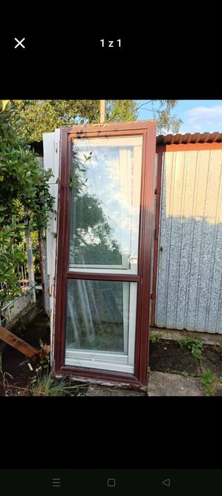 Drzwi pcv po demontażu