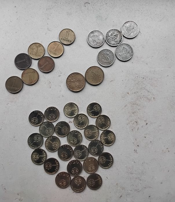 Moedas República portuguesa escudo