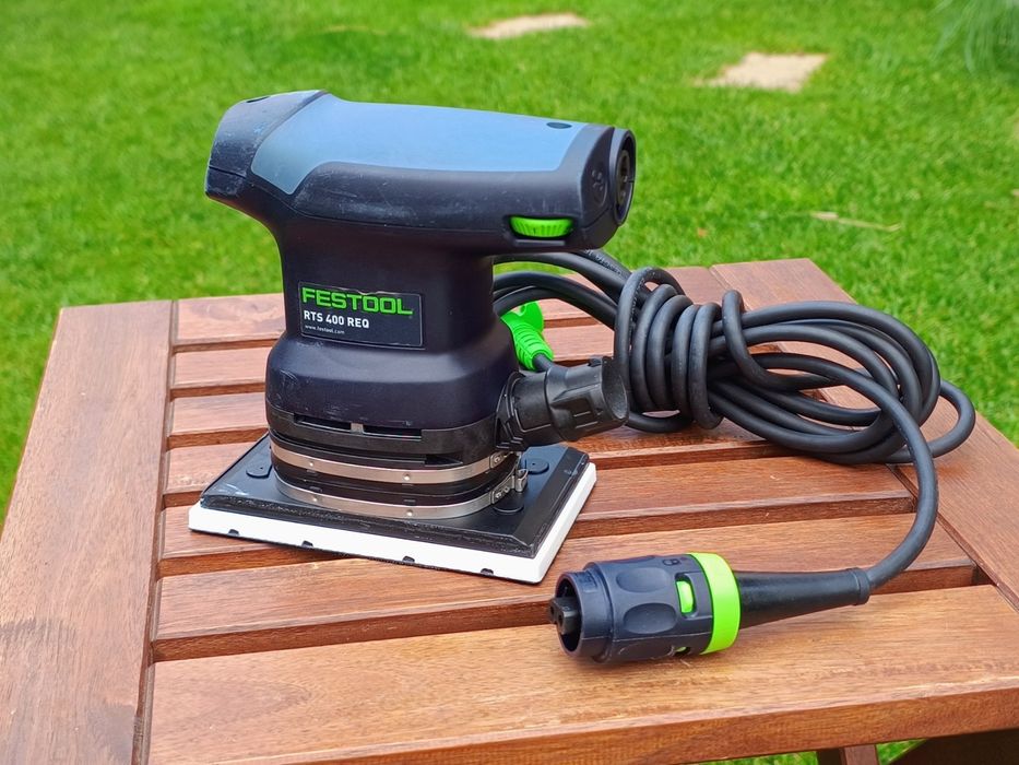 Festool RTS 400 REQ z nową stopą – szlifierka oscylacyjna