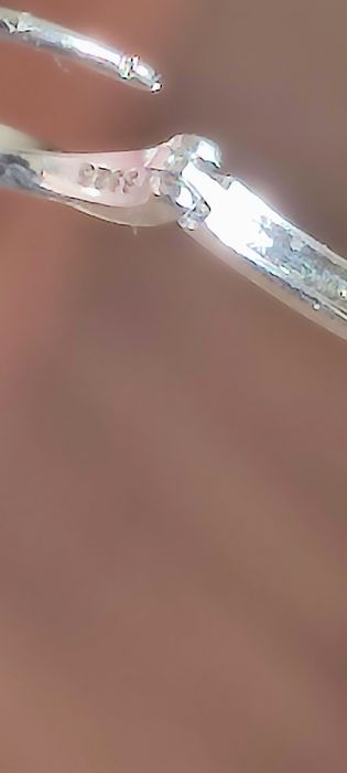 Srebrne męskie kolczyki