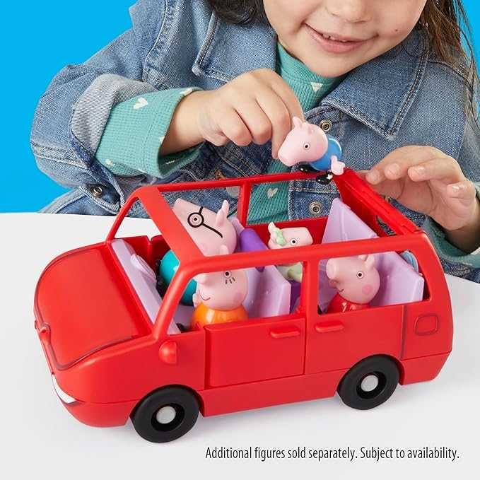 Великий сімейний автомобіль Peppa Pig Peppas Large Family Car червоний