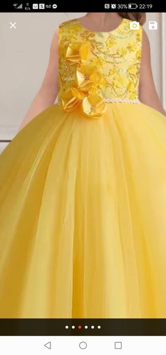 Vestido cerimónia menina