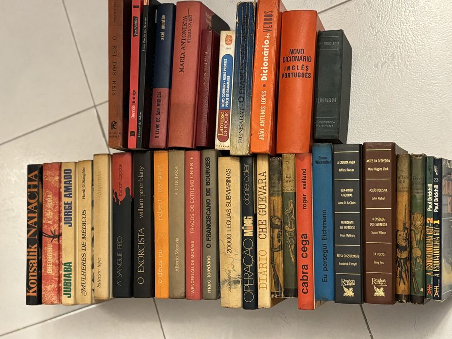 Livros antigos conjunto 106
