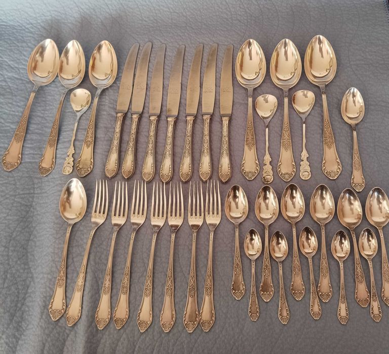 Zestaw sztućców posrebrzanych HEFRA