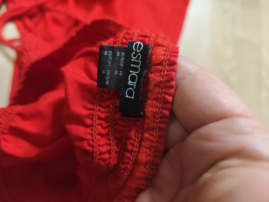 Lniana sukienka marki Esmara