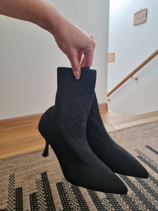 Botki 'skarpetkowe' r. 38