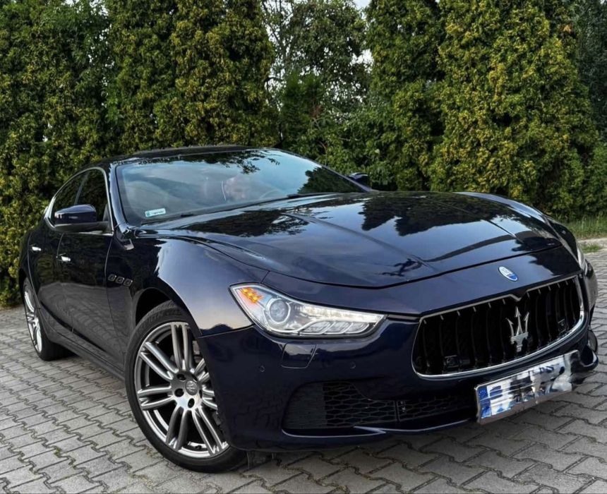 Maseratti Ghibli Q4 3.0 474km 2014r Piekny stan/Mały przebieg