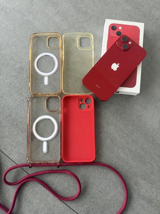 Продам iphone 13, 256, красный