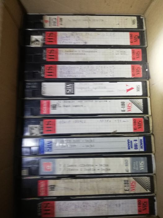 Kasety vhs Luis bajki Stallone dla dorosłych