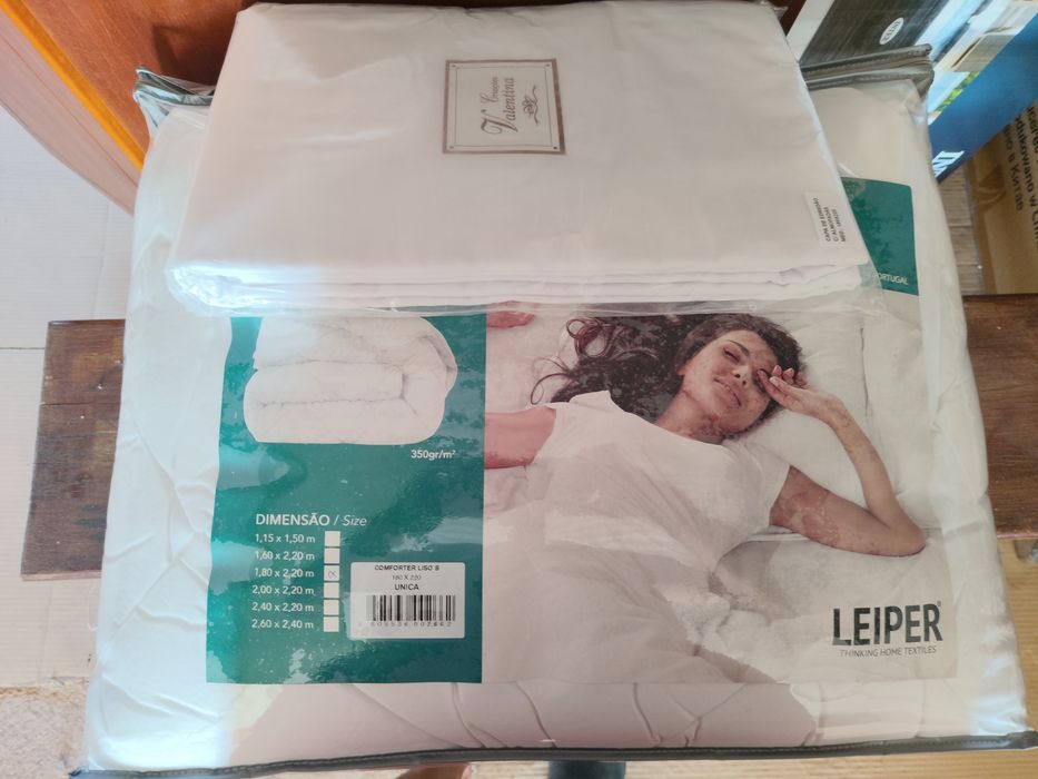 Edredão novo com forra
