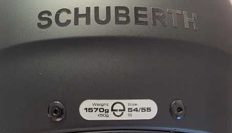 Capacete Mulher C3 Pro Women Tamanho 54/55 (S) Novo SCHUBERTH