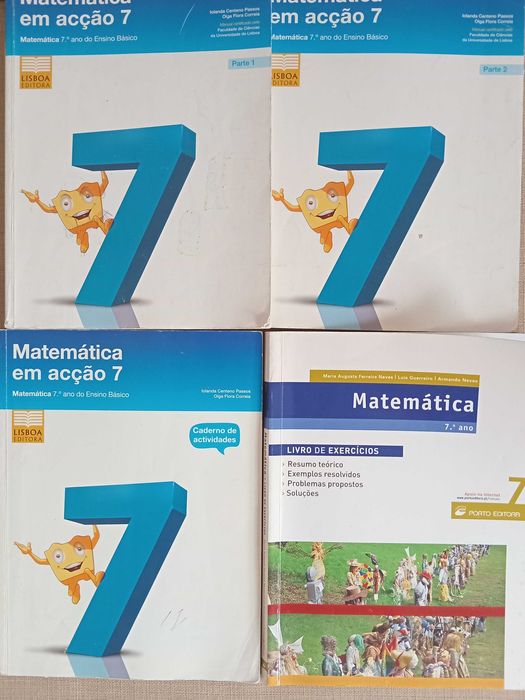 Manuais Matemática 6 7 8 9