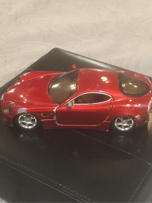 Машинка Alfa Romeo 8c литая